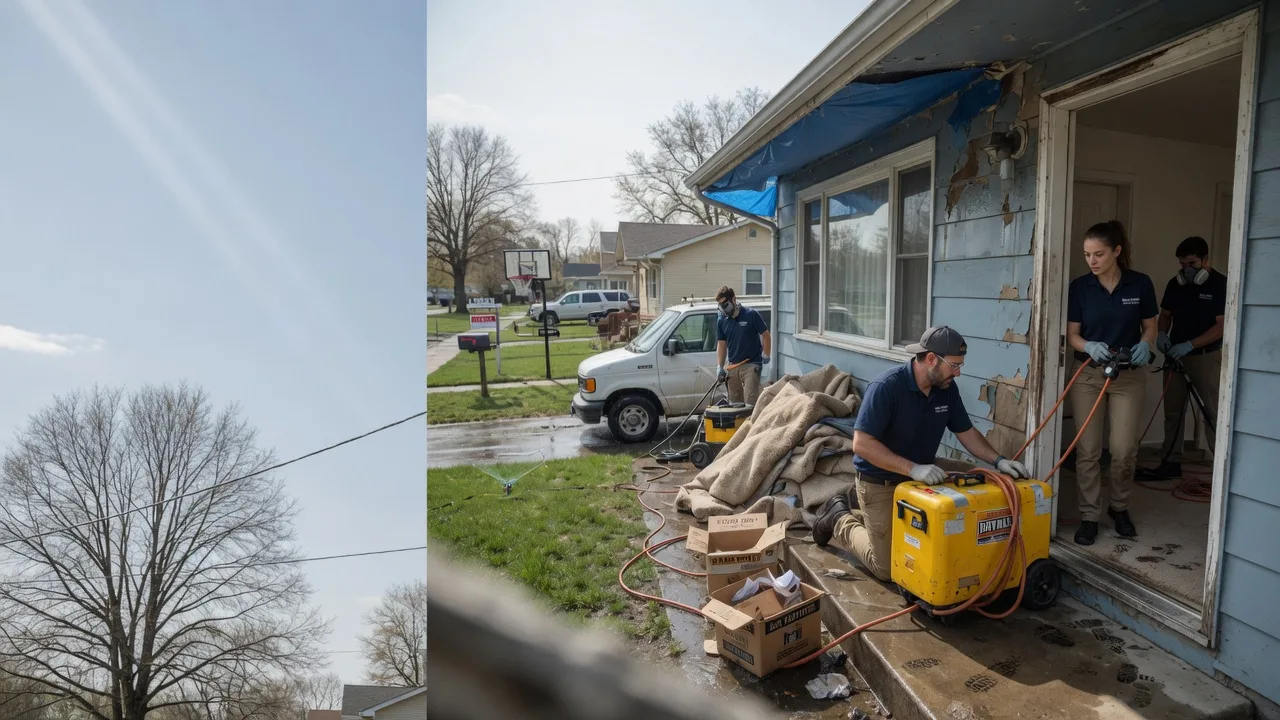 Basement Flood Cleanup in Adell, WI near me